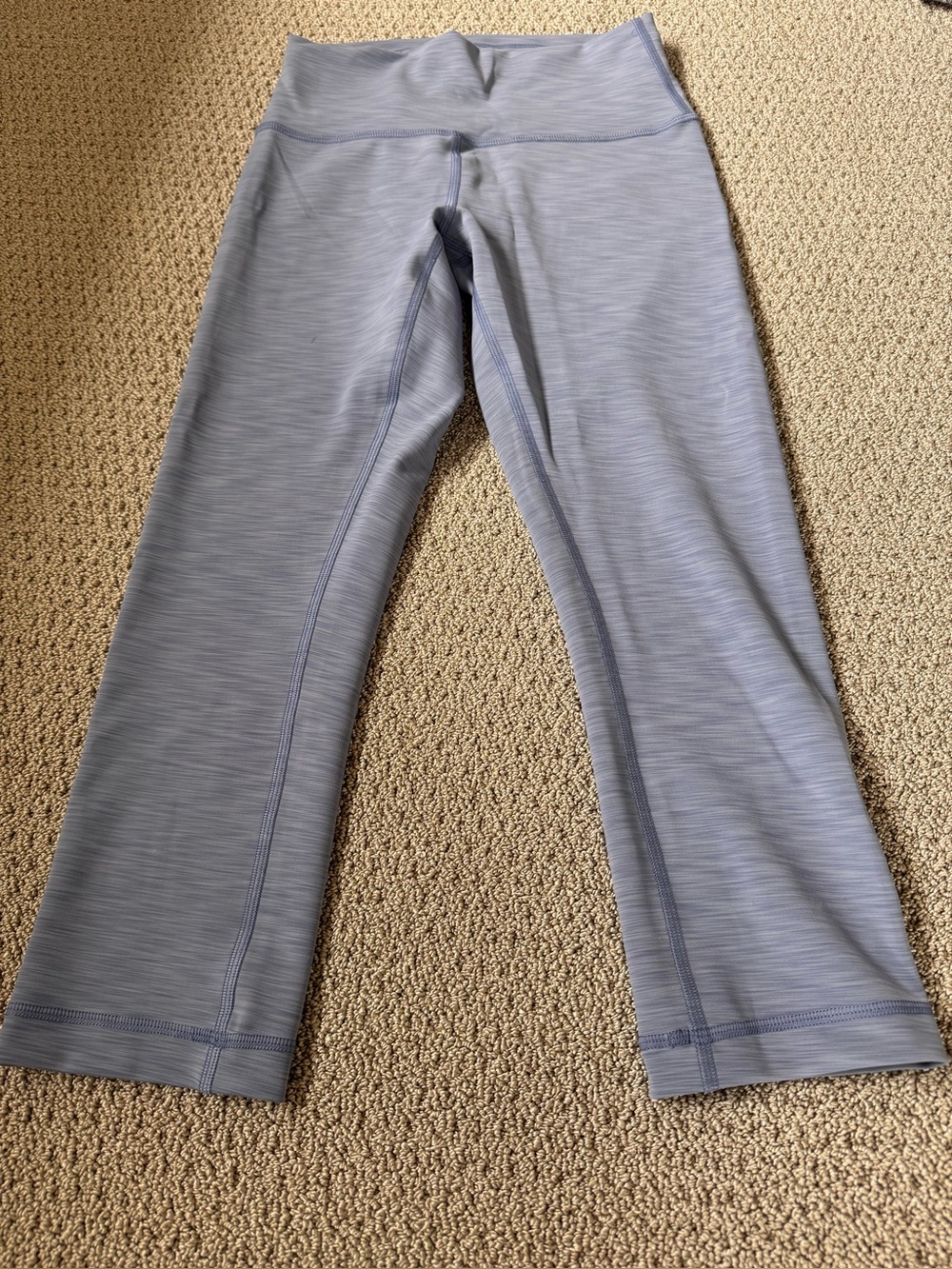 Lululemon Super Soft Leggings. Blueish/Grey in sz 6. Excellent Condition